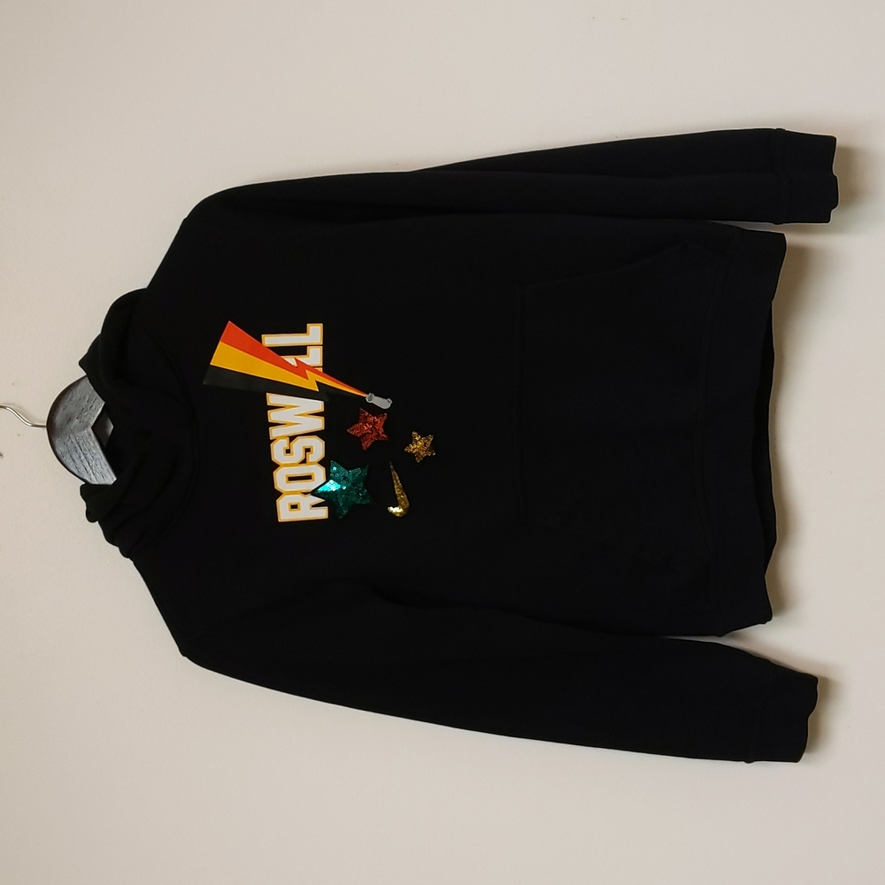 Nike Roswell Rayguns Boys Hoodie Sz XL, Black/Yellow, Excellent Condition